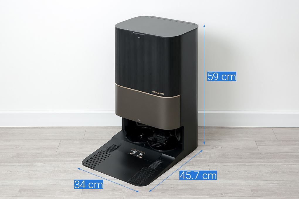 Robot hút bụi lau nhà Dreame X50 Ultra Màu Đen - Bạc