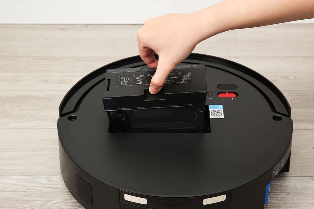 Robot hút bụi lau nhà Ecovacs Deebot X8 PRO OMNI - Đen Màu Đen