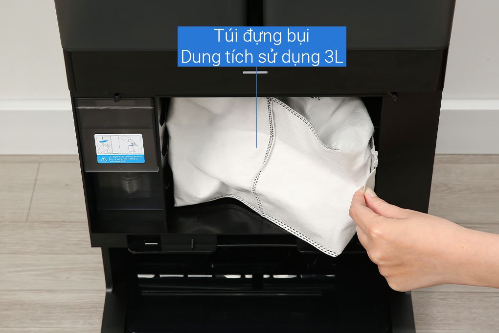 Robot hút bụi lau nhà Ecovacs Deebot X8 PRO OMNI - Đen Màu Đen