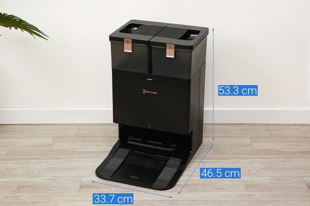 Robot hút bụi lau nhà Ecovacs Deebot X8 PRO OMNI - Đen Màu Đen