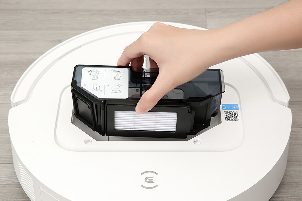 Robot hút bụi lau nhà Ecovacs Deebot T50 OMNI Màu Trắng