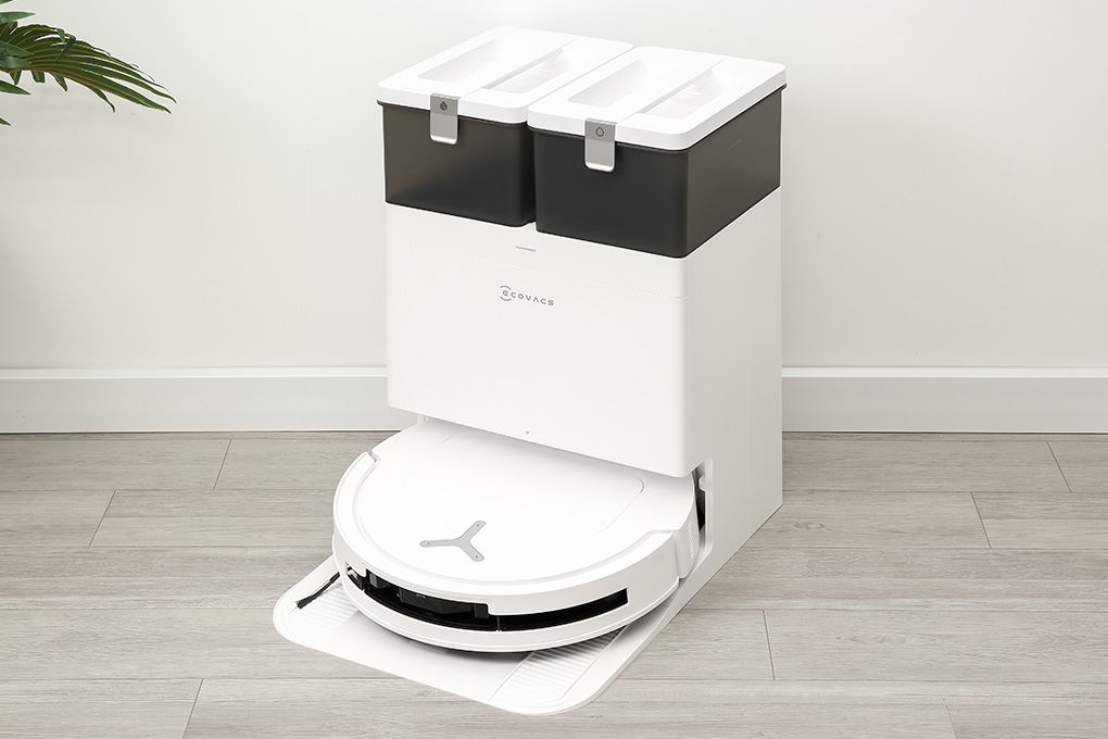 Robot hút bụi lau nhà Ecovacs Deebot T50 OMNI Màu Trắng