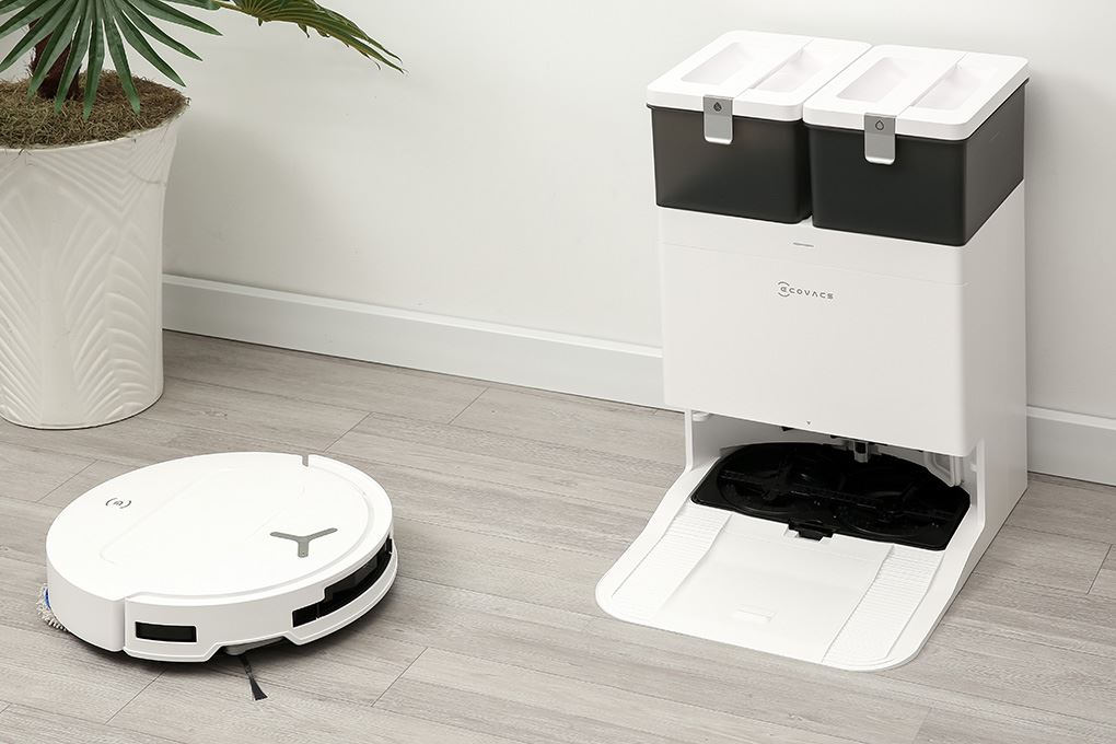 Robot hút bụi lau nhà Ecovacs Deebot T50 OMNI Màu Trắng