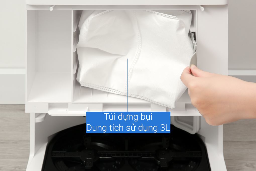 Robot hút bụi lau nhà Ecovacs Deebot T50 OMNI Màu Trắng