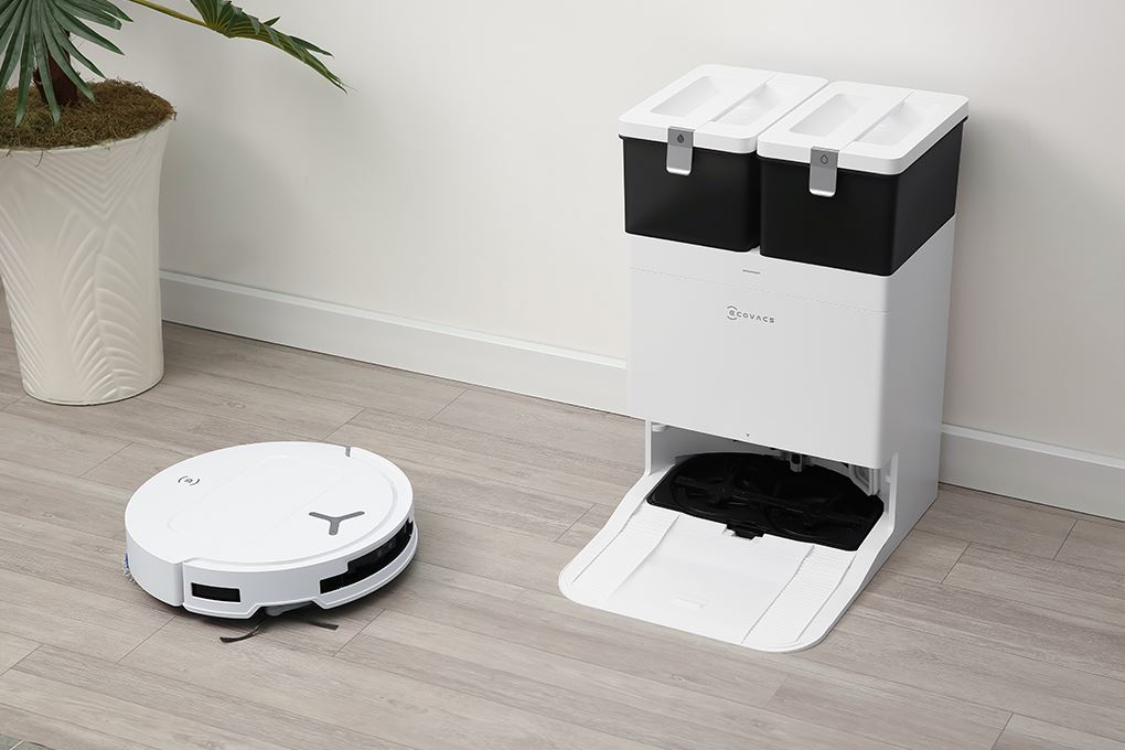 Robot hút bụi lau nhà Ecovacs Deebot T50 Pro OMNI - Trắng Màu Trắng