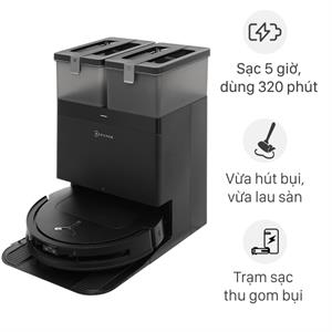 Robot hút bụi lau nhà Ecovacs Deebot T50 Pro OMNI – Đen Robot hút bụi lau nhà Ecovacs Deebot T50 Pro OMNI – Đen