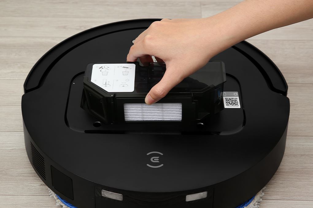 Robot hút bụi lau nhà Ecovacs Deebot T50 Pro OMNI - Đen Màu Đen