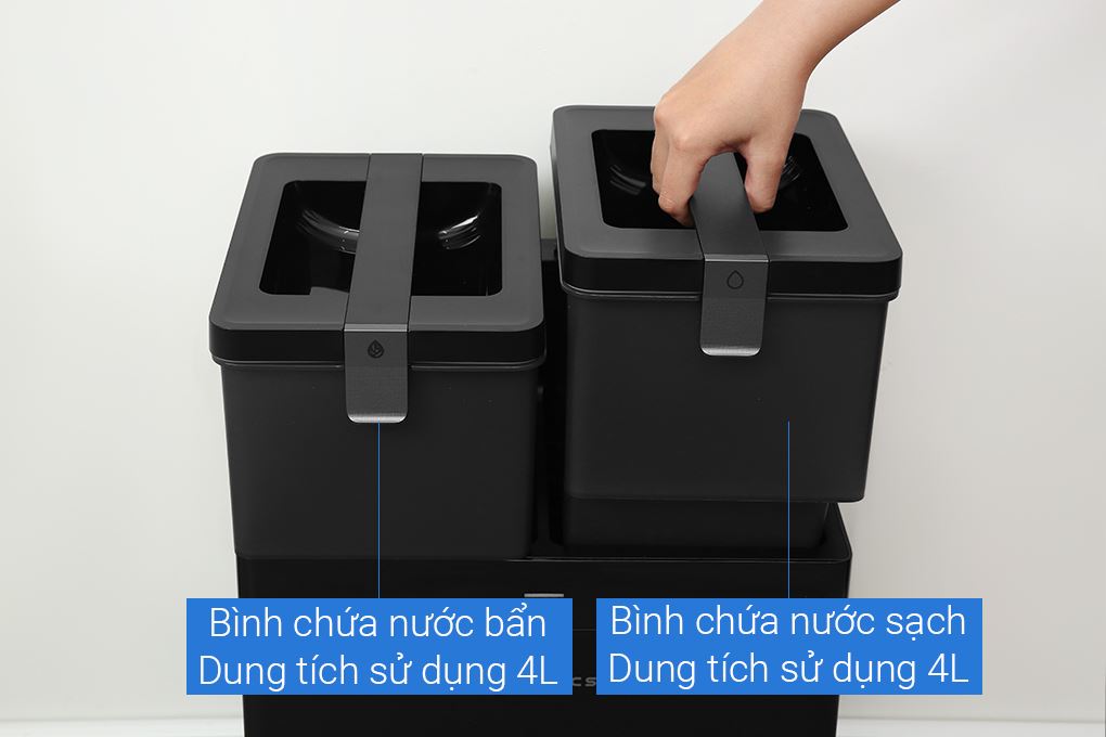 Robot hút bụi lau nhà Ecovacs Deebot T50 Pro OMNI - Đen Màu Đen