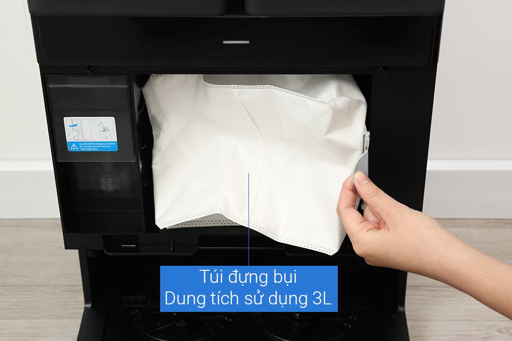 Robot hút bụi lau nhà Ecovacs Deebot T50 Pro OMNI - Đen Màu Đen