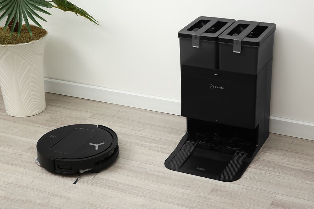 Robot hút bụi lau nhà Ecovacs Deebot T50 Pro OMNI - Đen Màu Đen