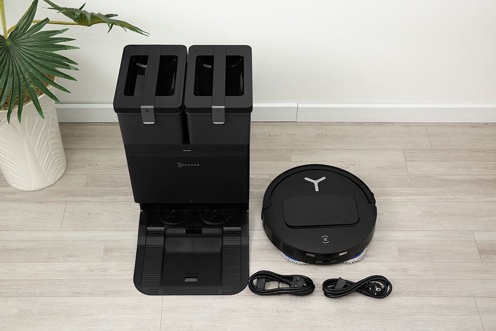 Robot hút bụi lau nhà Ecovacs Deebot T50 Pro OMNI - Đen Màu Đen