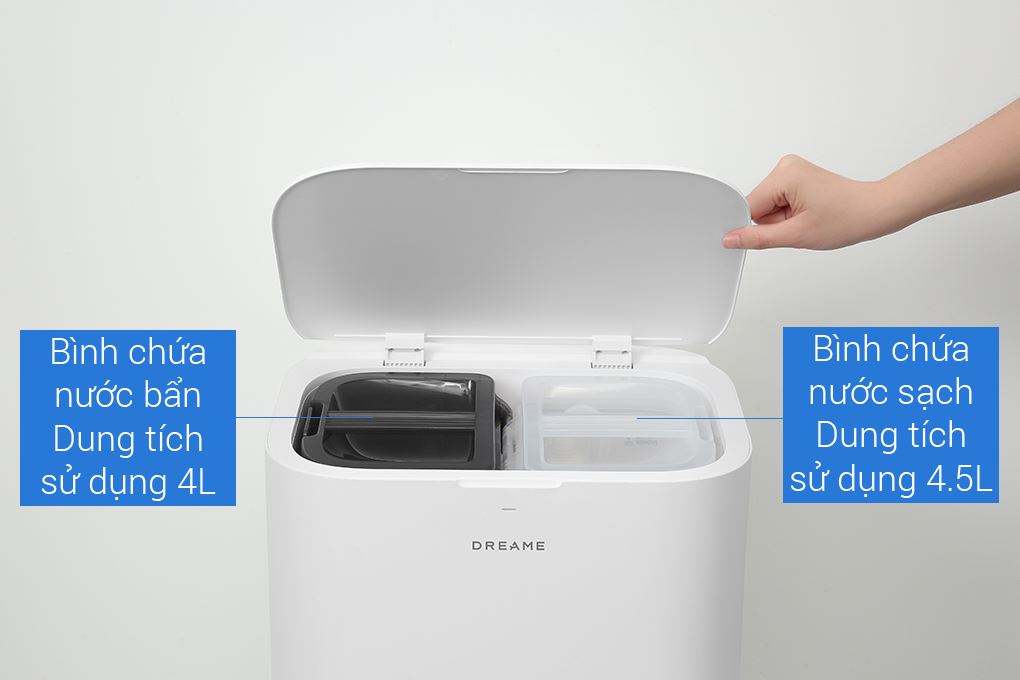 Robot hút bụi lau nhà Dreame L10S Ultra Gen 2.0 Màu Trắng