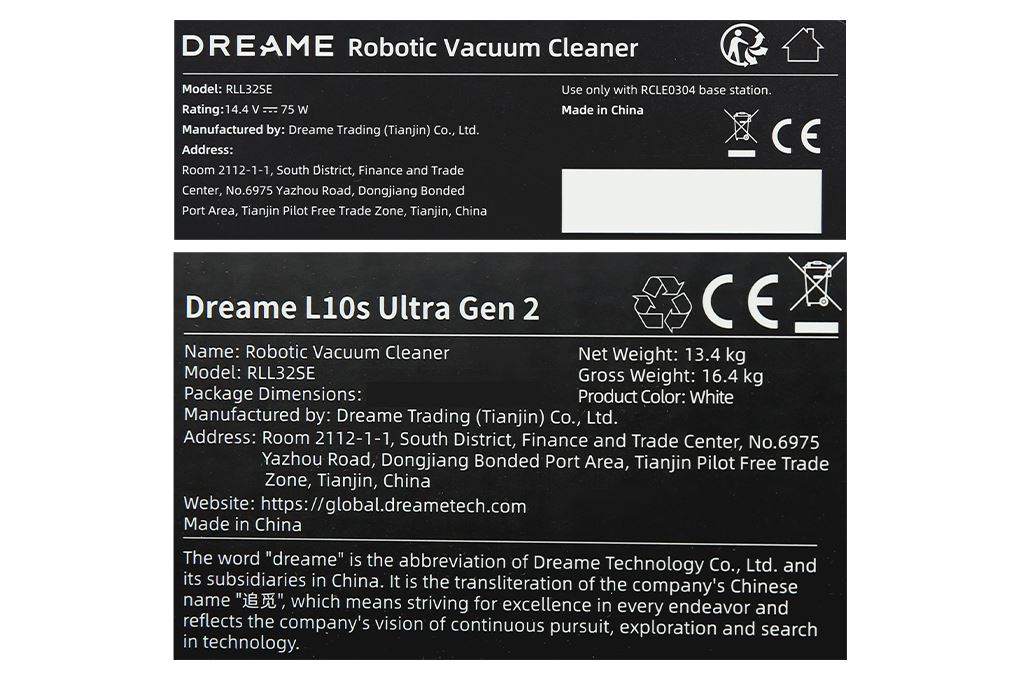 Robot hút bụi lau nhà Dreame L10S Ultra Gen 2.0 Màu Trắng