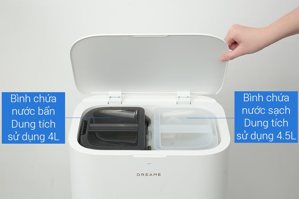 Robot hút bụi lau nhà Dreame L30S Ultra Màu Trắng
