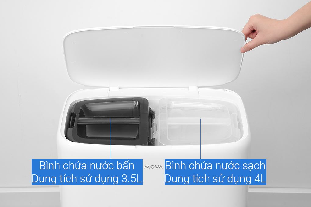 Robot hút bụi lau nhà Mova P50 Ultra - 37