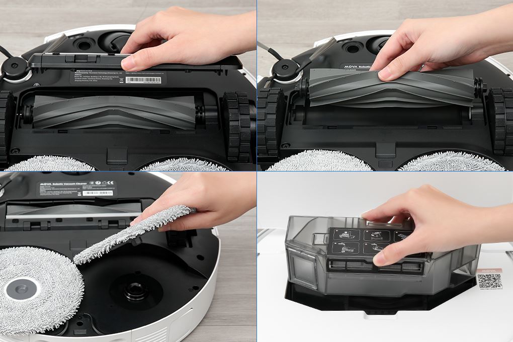 Robot hút bụi lau nhà Mova P50 Ultra - 22