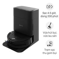 Robot hút bụi lau nhà Ecovacs Deebot T80 OMNI - Đen