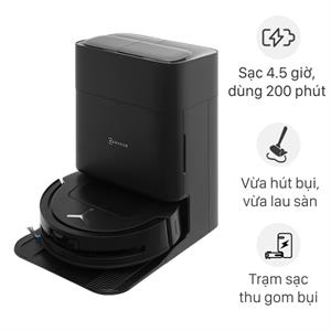 Robot hút bụi lau nhà Ecovacs Deebot T80 OMNI - Đen