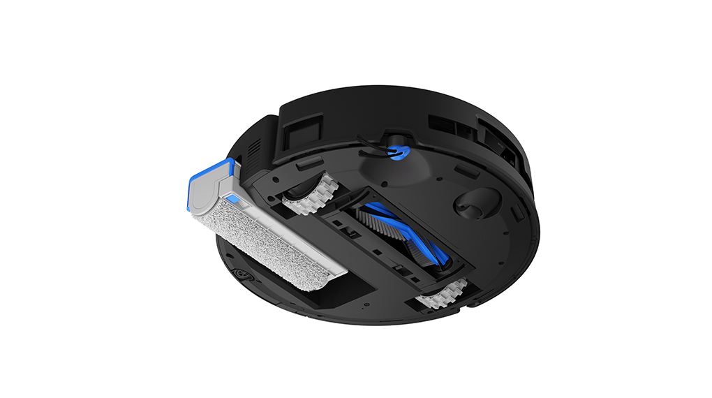 Công nghệ OZMO Roller - Robot hút bụi lau nhà Ecovacs Deebot T80 OMNI - Đen