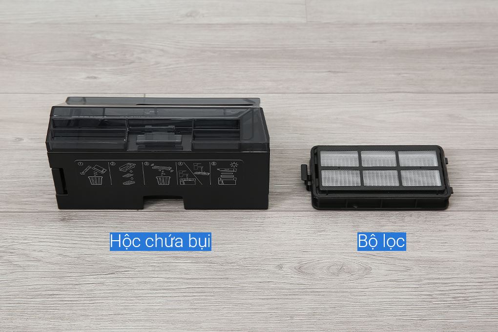 Robot hút bụi lau nhà Ecovacs Deebot T80 OMNI - Đen Màu Đen