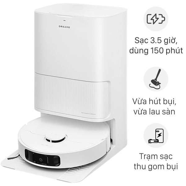 Robot hút bụi lau nhà Dreame D20 Ultra