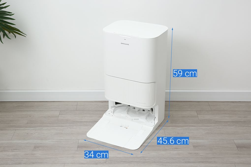 Robot hút bụi lau nhà Dreame D20 Ultra Màu Trắng