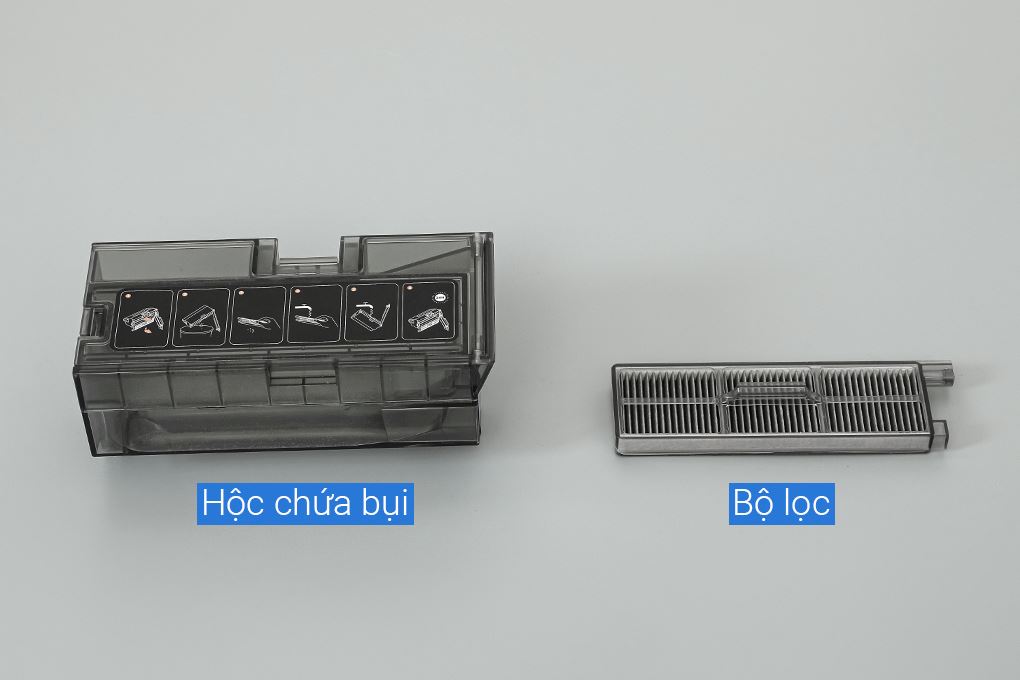 Robot hút bụi lau nhà Mova Z50 Ultra Màu Đen