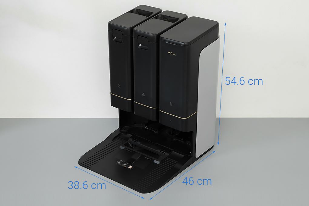 Robot hút bụi lau nhà Mova Z50 Ultra Màu Đen