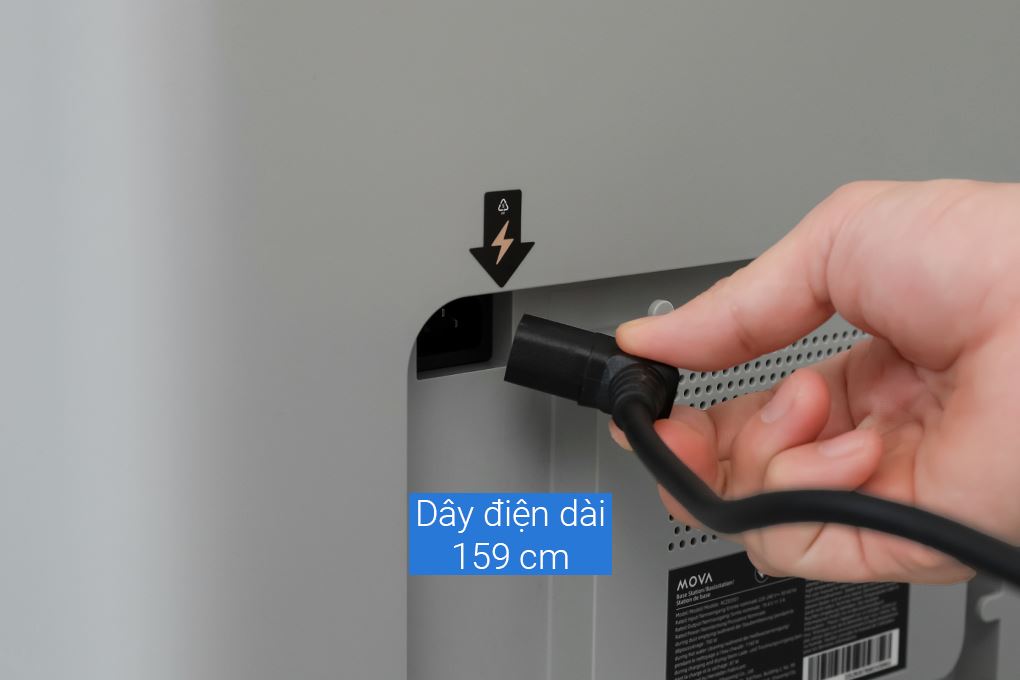 Robot hút bụi lau nhà Mova Z50 Ultra Màu Đen