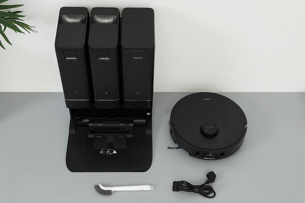 Robot hút bụi lau nhà Mova Z50 Ultra Màu Đen
