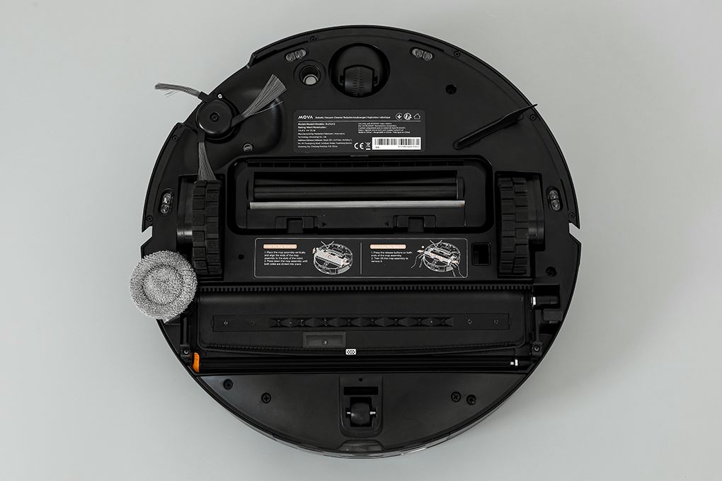 Robot hút bụi lau nhà Mova Z50 Ultra Màu Đen