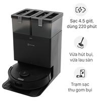 Robot hút bụi lau nhà Ecovacs T30C - Đen