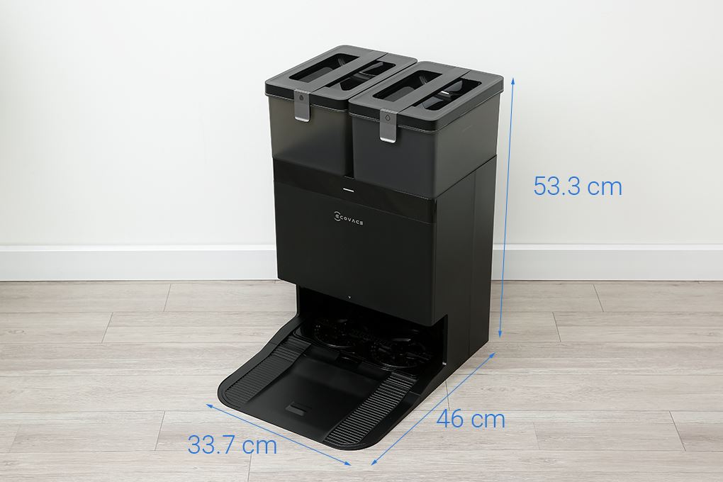 Robot hút bụi lau nhà Ecovacs Deebot T30C - Đen Màu Đen