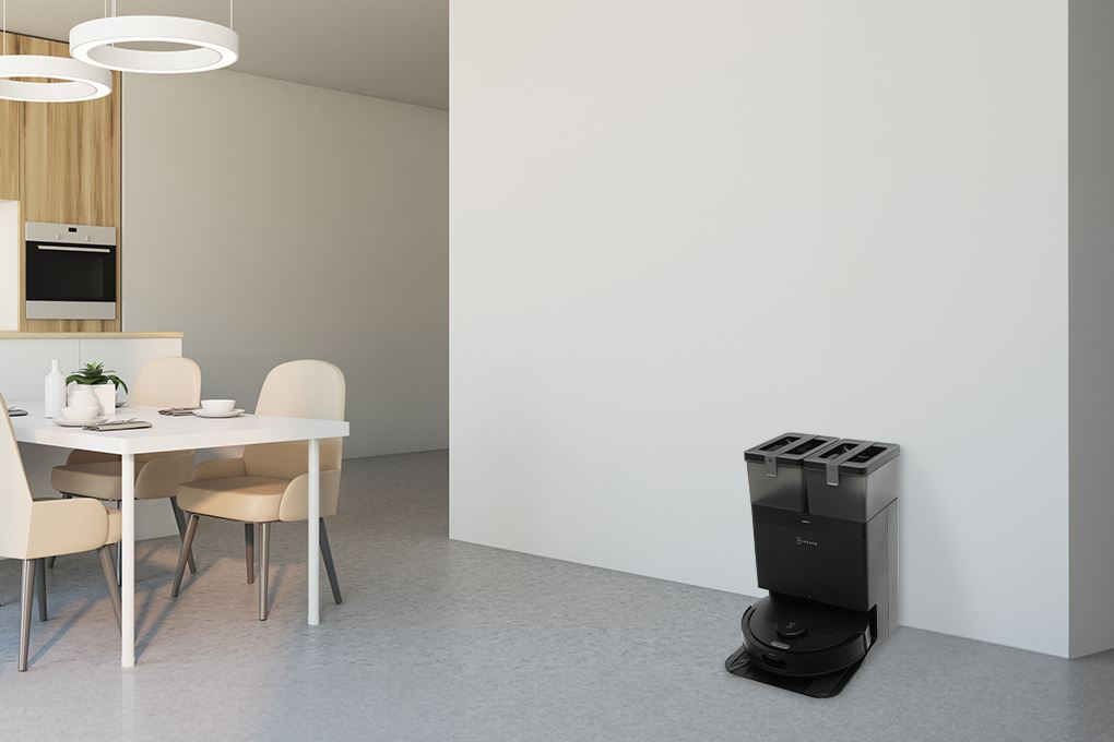 Robot hút bụi lau nhà Ecovacs Deebot T30C - Đen Màu Đen