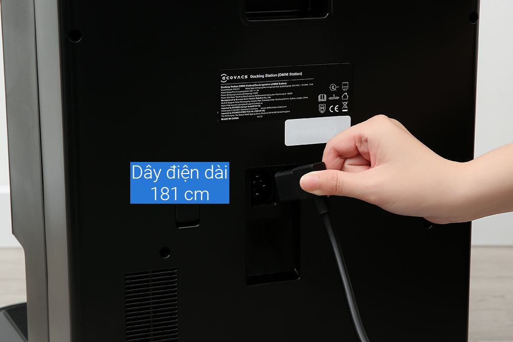 Robot hút bụi lau nhà Ecovacs Deebot T30C - Đen Màu Đen