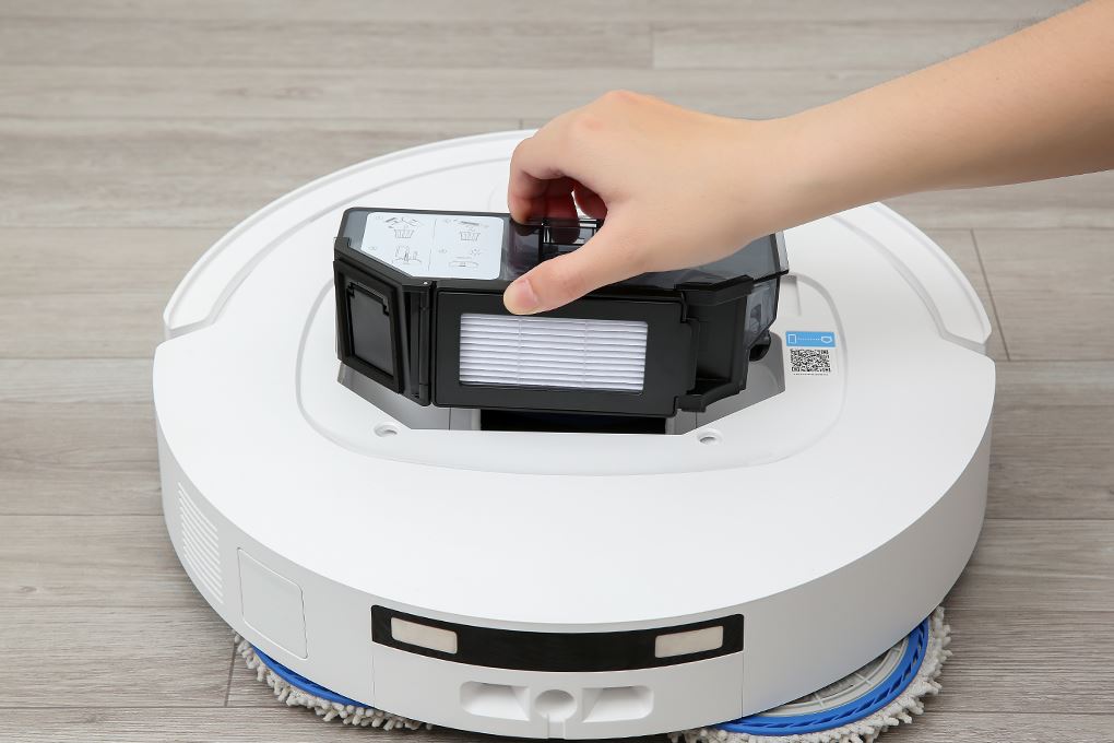 Robot hút bụi lau nhà Ecovacs Deebot T30C - Trắng Màu Trắng