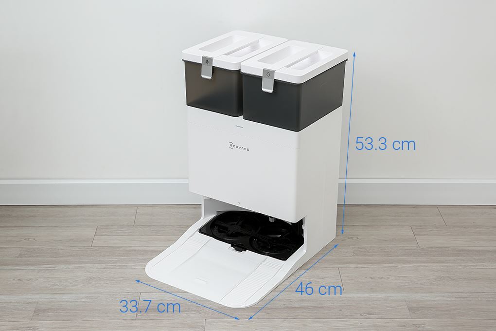Robot hút bụi lau nhà Ecovacs Deebot T30C - Trắng Màu Trắng