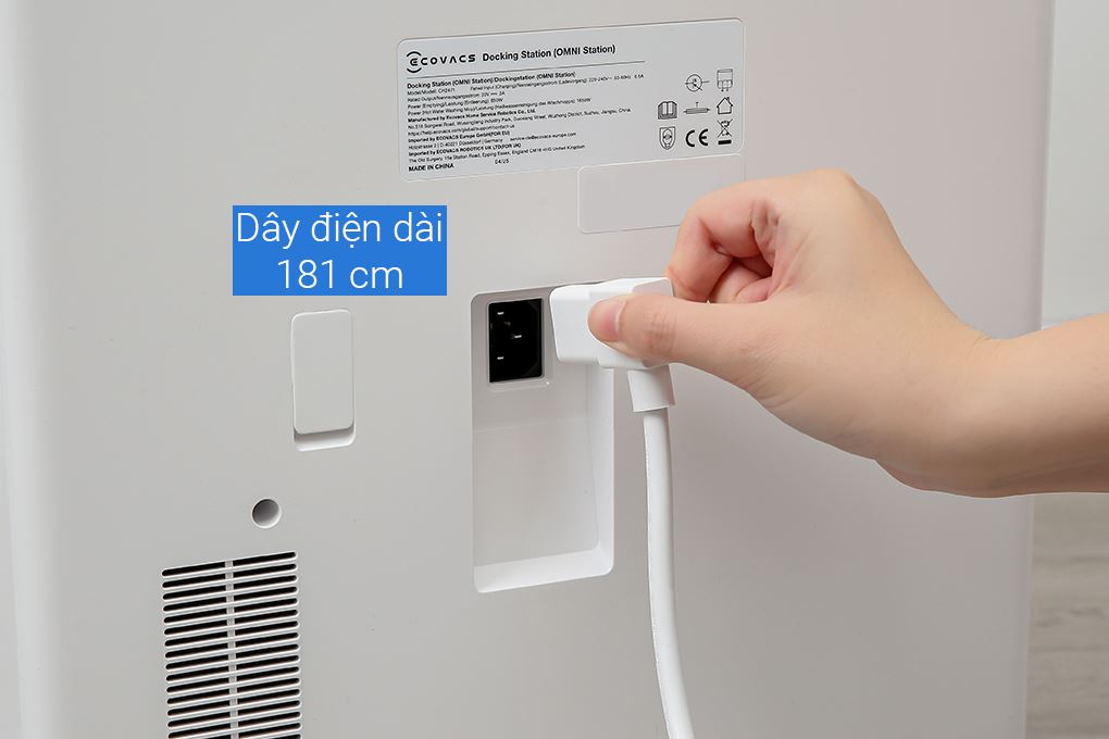 Robot hút bụi lau nhà Ecovacs Deebot T30C - Trắng Màu Trắng