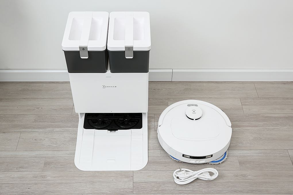 Robot hút bụi lau nhà Ecovacs Deebot T30C - Trắng Màu Trắng