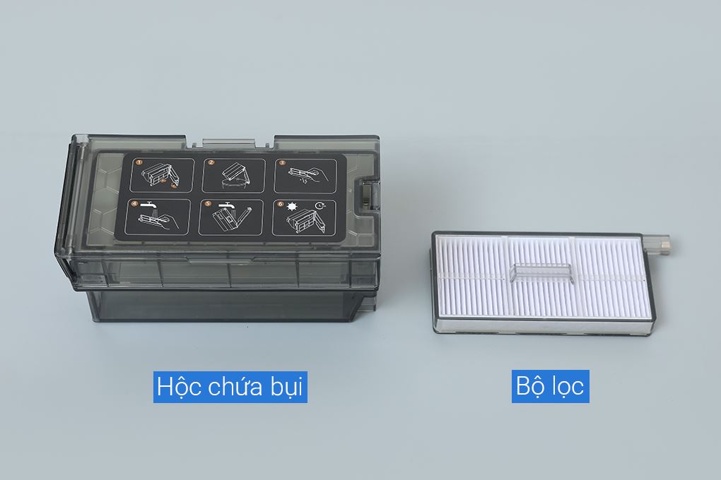 Robot hút bụi lau nhà Dreame Aqua 10 Pro Track - Đen Màu Đen