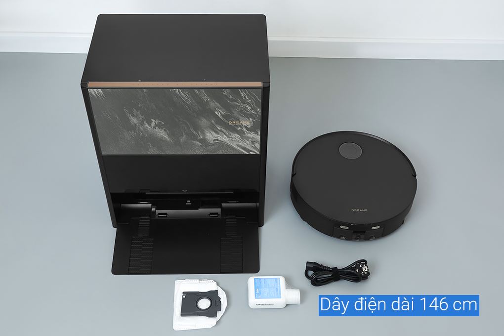 Robot hút bụi lau nhà Dreame Aqua 10 Pro Track - Đen Màu Đen