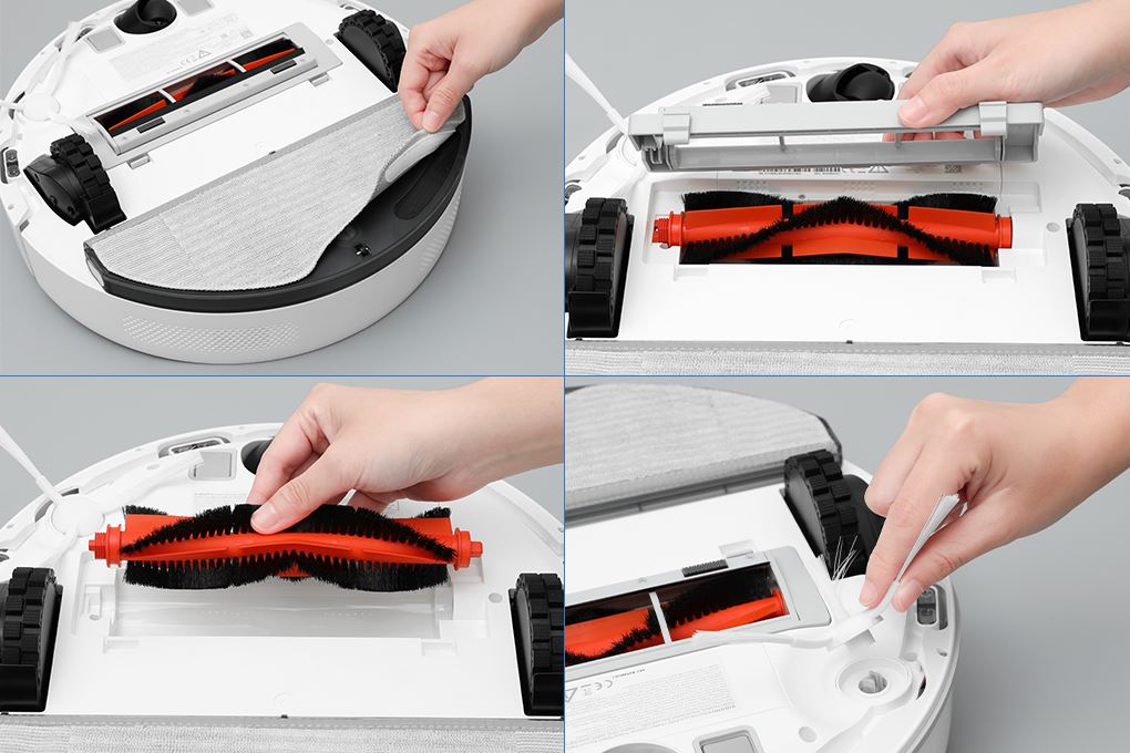 Robot hút bụi lau nhà Xiaomi S40C EU Màu Trắng