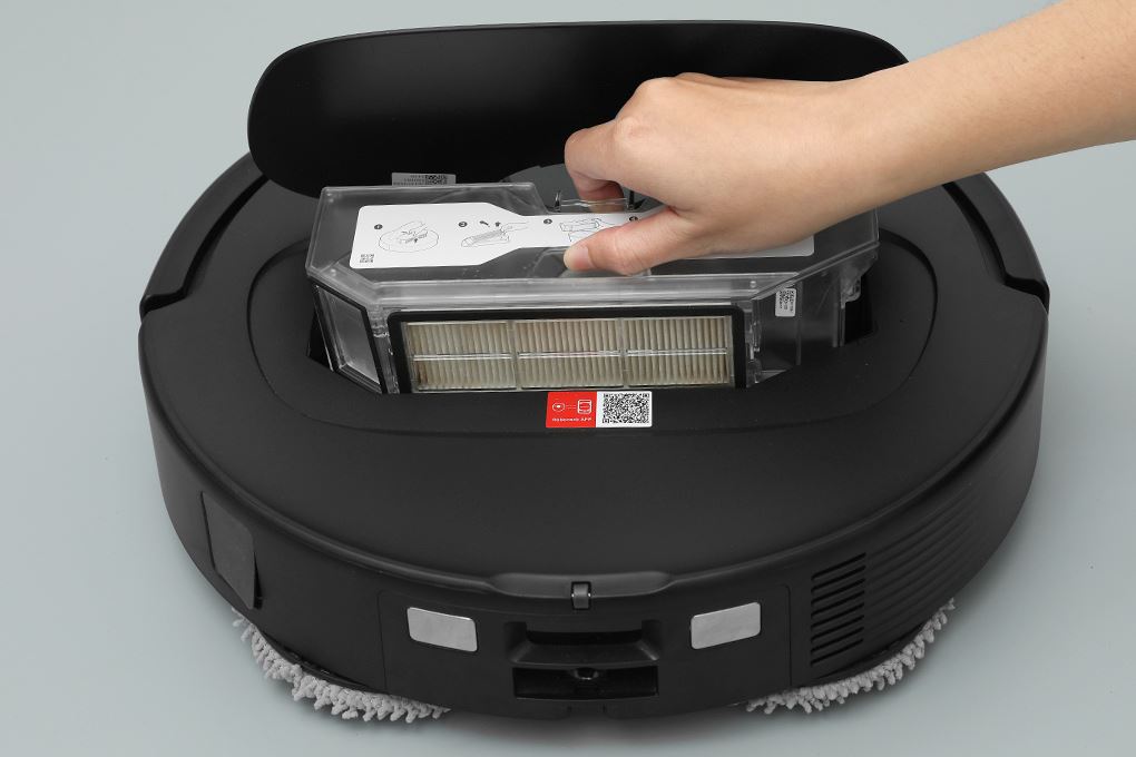 Robot hút bụi lau nhà Roborock QR 798 - Đen Màu Đen