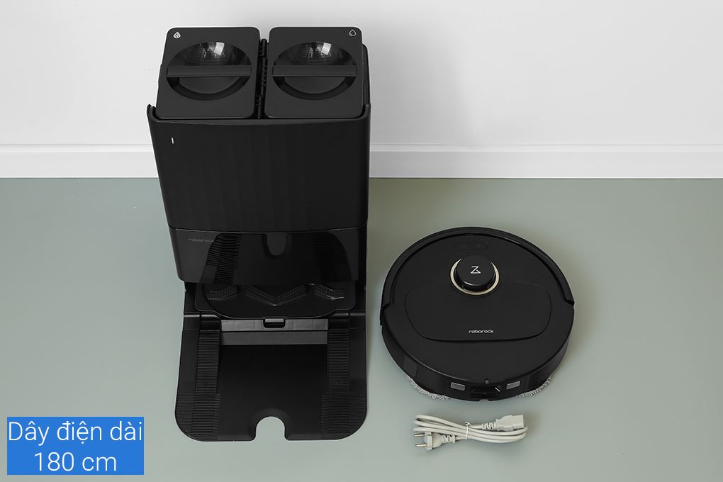 Robot hút bụi lau nhà Roborock Q Revo 5AE - Đen Màu Đen