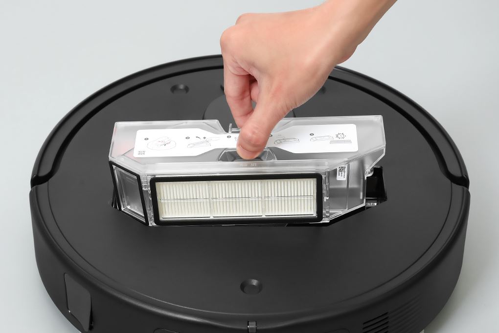 Công nghệ hút và bộ lọc - Robot hút bụi lau nhà Roborock Q Revo 5V1 - Đen