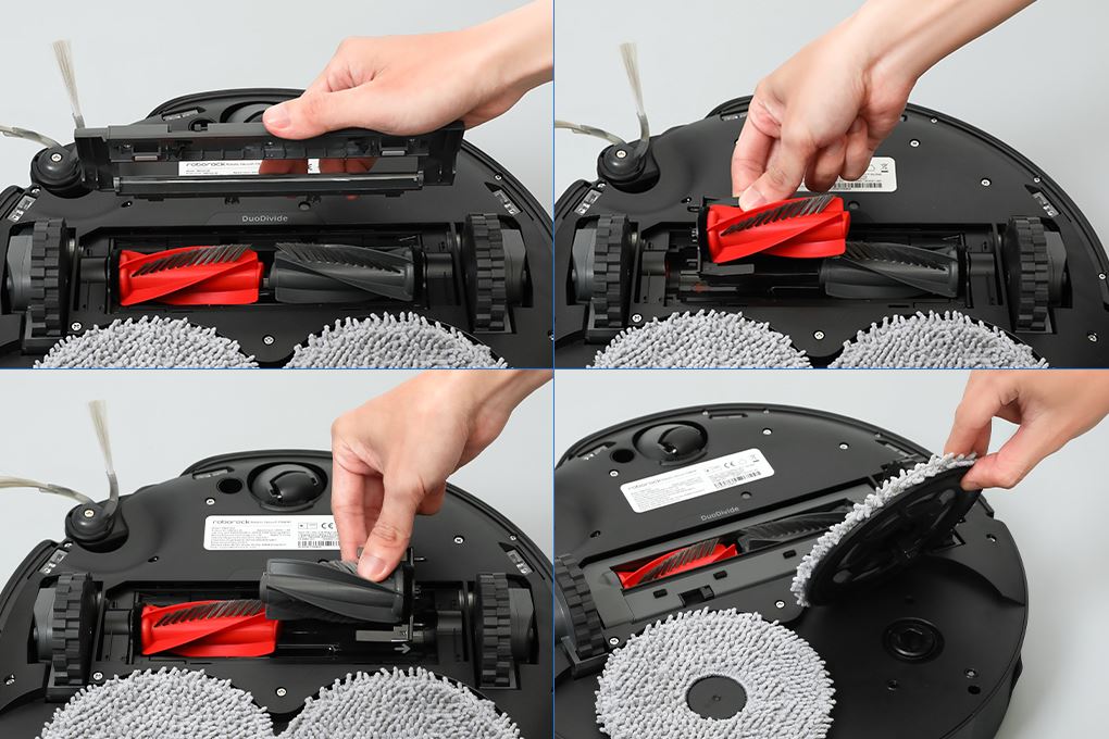Robot hút bụi lau nhà Roborock Q Revo 5V1 - Đen Màu Đen