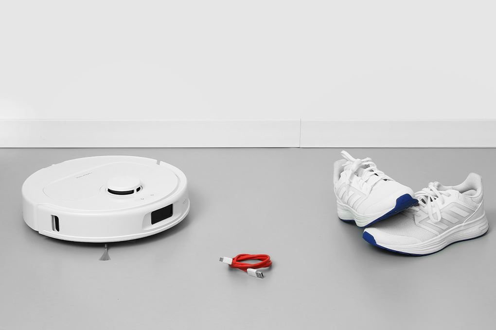 Robot hút bụi lau nhà Roborock QR 798 - Trắng Màu Trắng