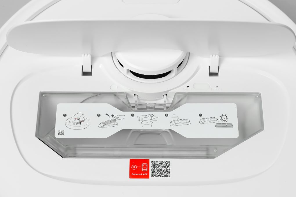 Robot hút bụi lau nhà Roborock QR 798 - Trắng Màu Trắng