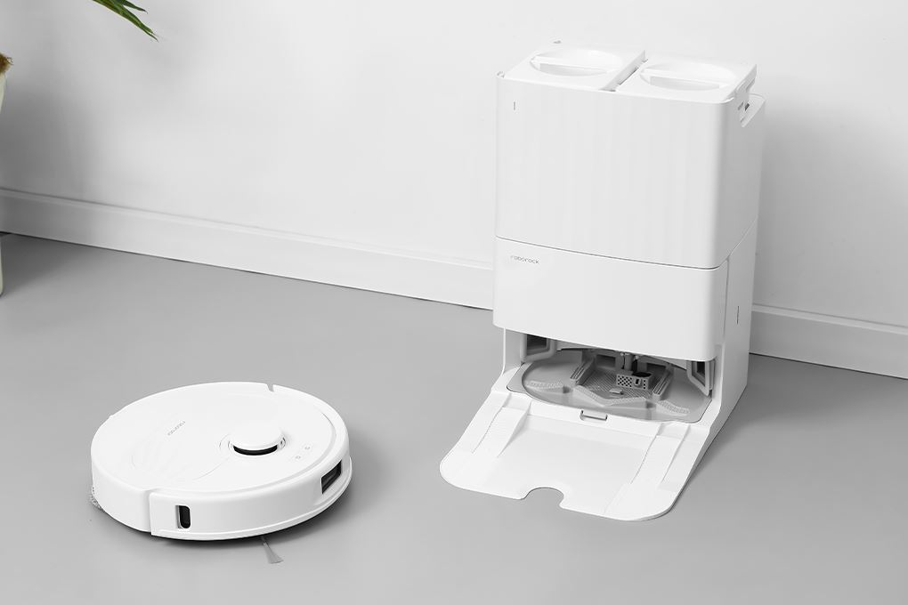 Robot hút bụi lau nhà Roborock QR 798 - Trắng Màu Trắng