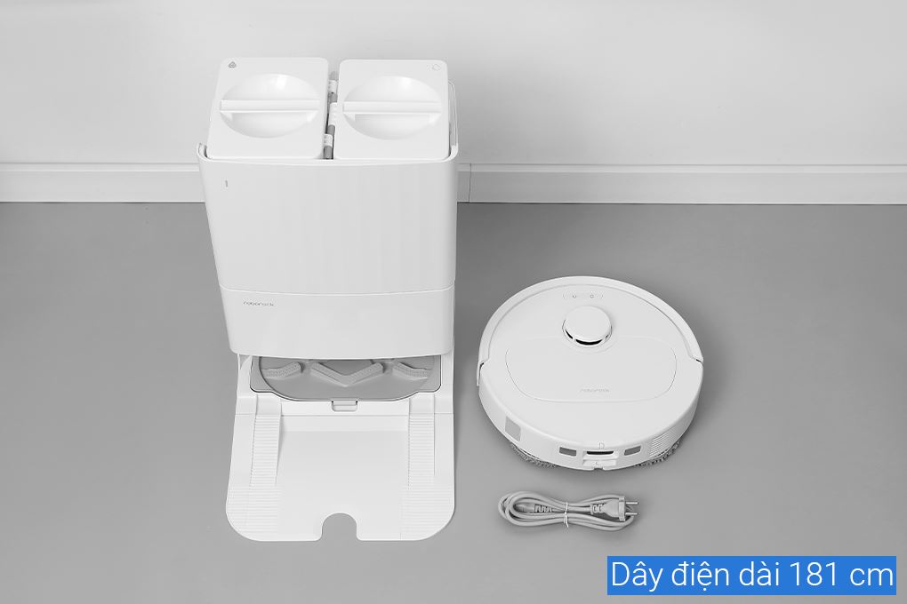 Robot hút bụi lau nhà Roborock QR 798 - Trắng Màu Trắng